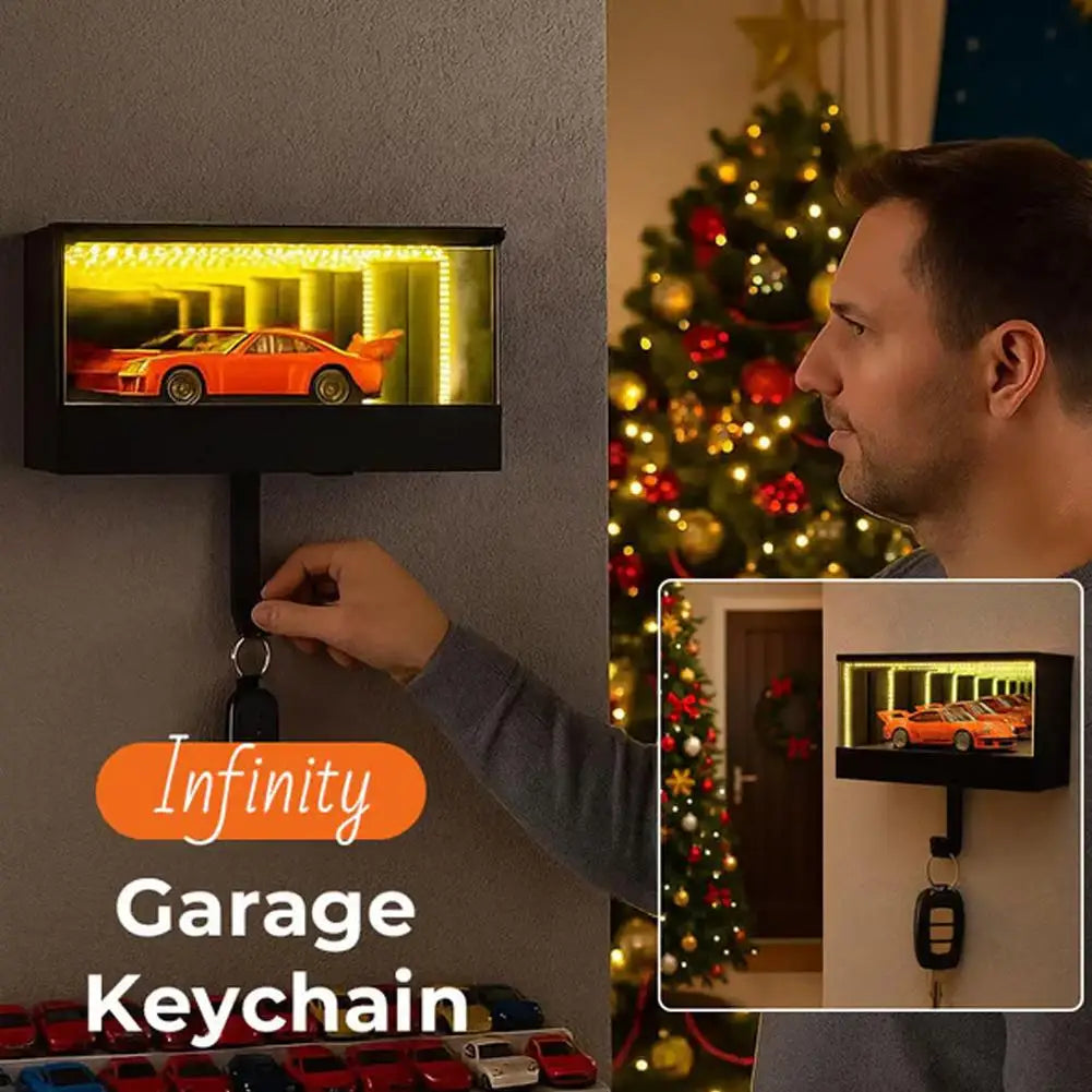 Infinity Garage Keychain Holder