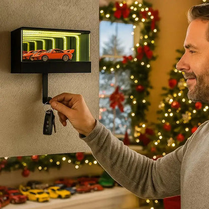 Infinity Garage Keychain Holder